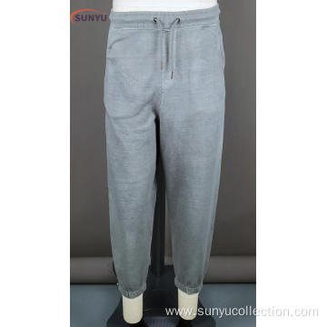 Men's Cotton french terry long pants